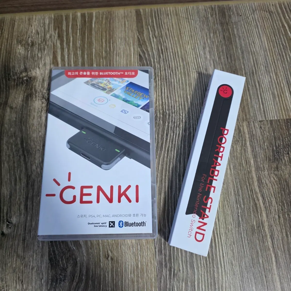 무료배송 GENKI 블루투스 오디오 송신기 & 닌텐도 스위치 휴대용 스탠드