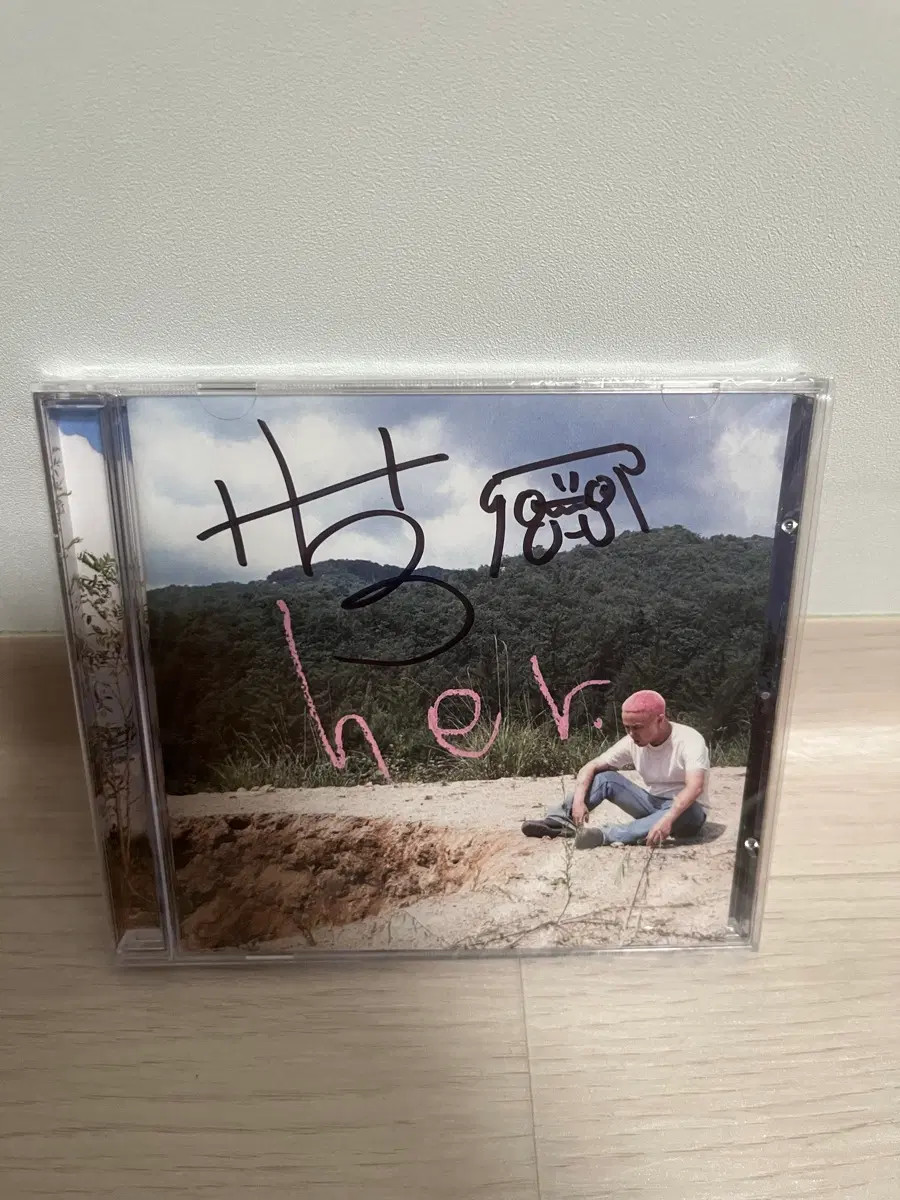 최엘비 her cd 미개봉 싸인반