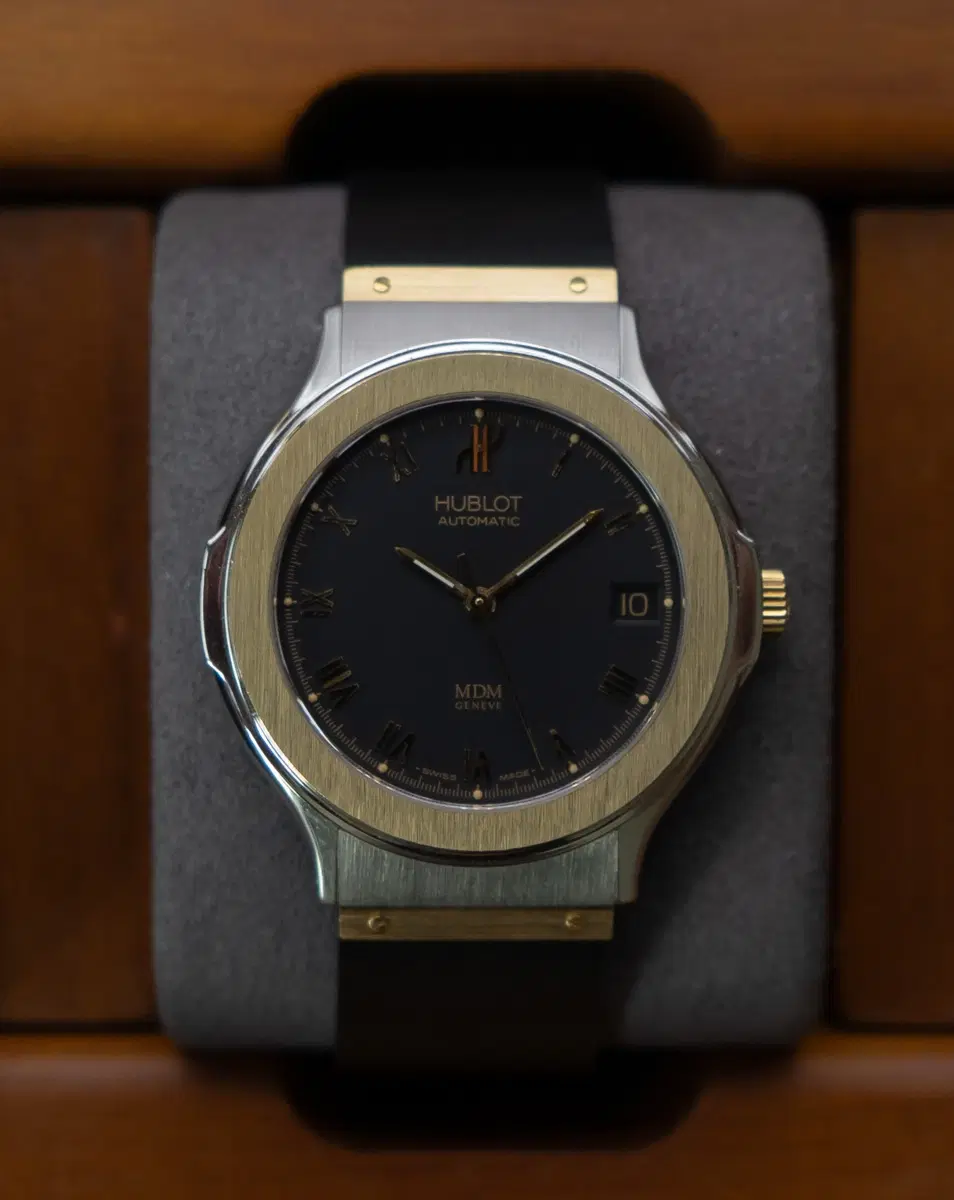 위블로 MDM 클래식 퓨전 콤비 36mm 오토매틱 시계