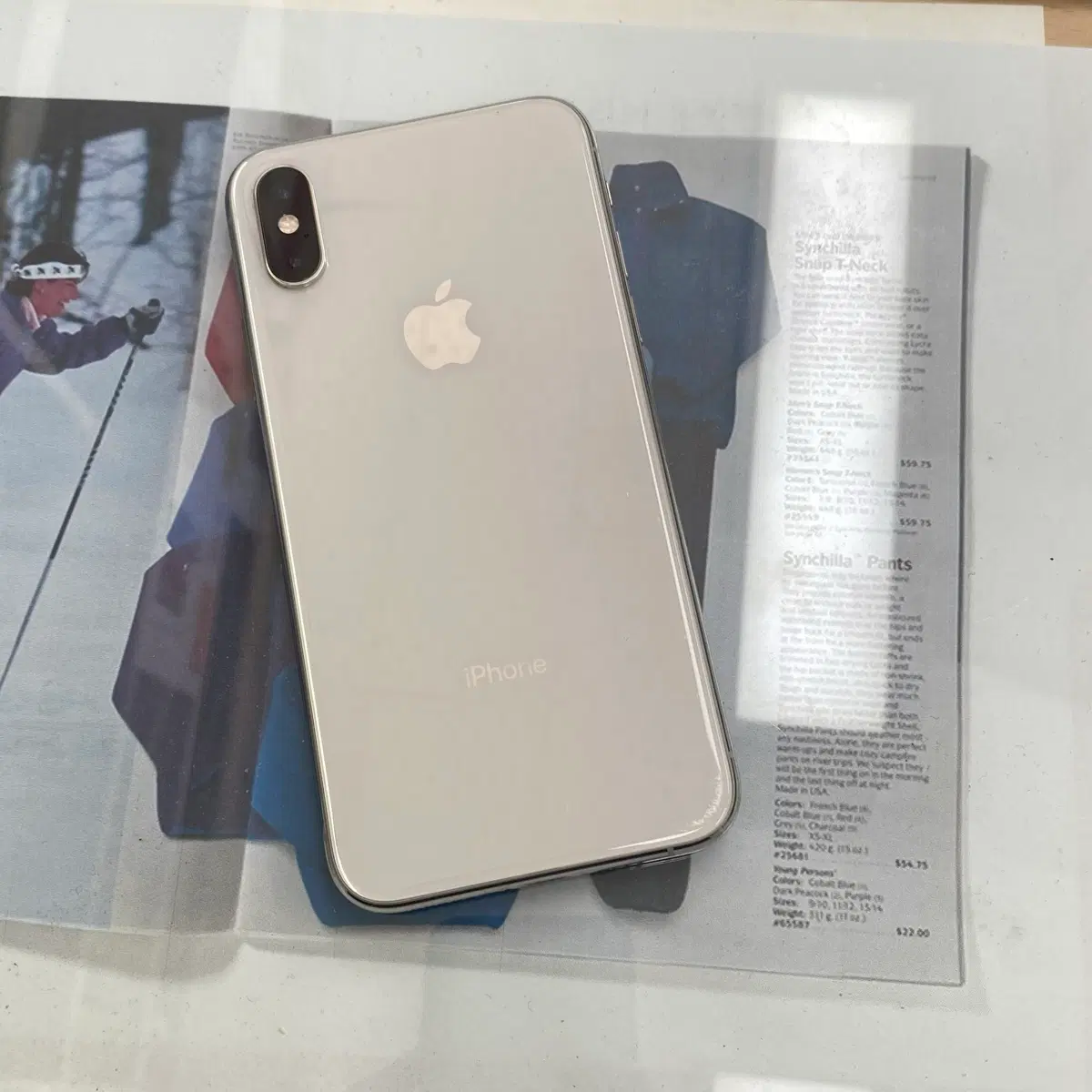 아이폰xs 실버 256gb