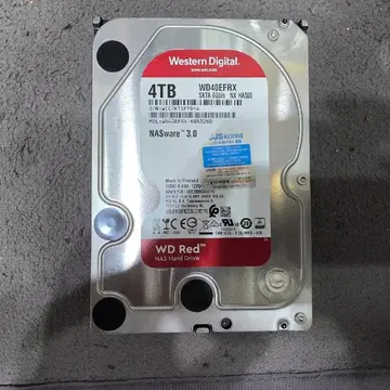 WD Red 4TB HDD(WD40EFRX) 중고 | HDD/ODD/SSD | 번개장터 중고거래