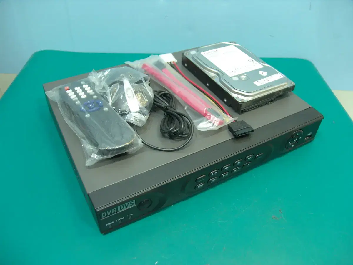 [자가설치] HD.LAP / HLR-801 / 8채널 아날로그 CCTV 녹화기 DVR/DVS + HDD 500G 벌크형 새제품