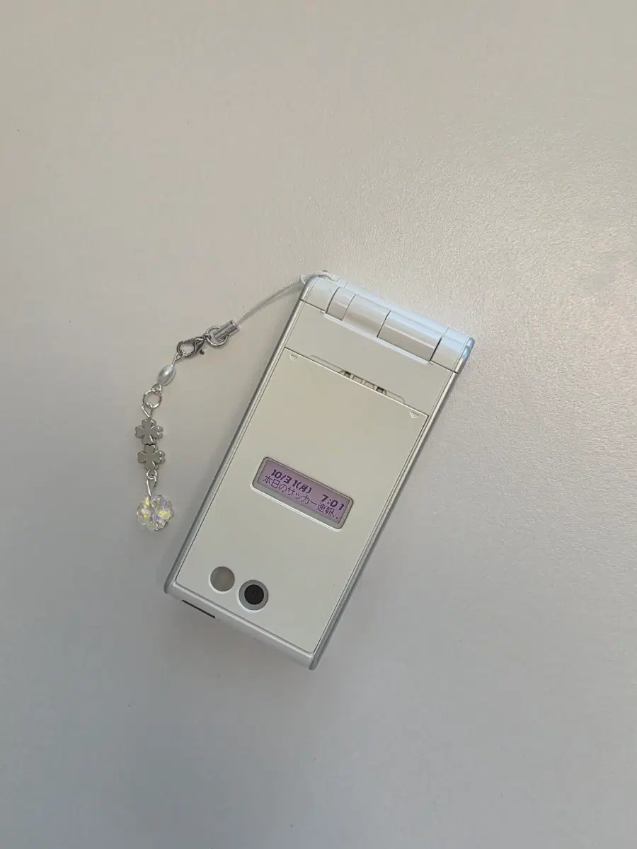 화이트 목업폰 일본 고전 y2k 도코모 일본 핸드폰 모형폰 목업폰