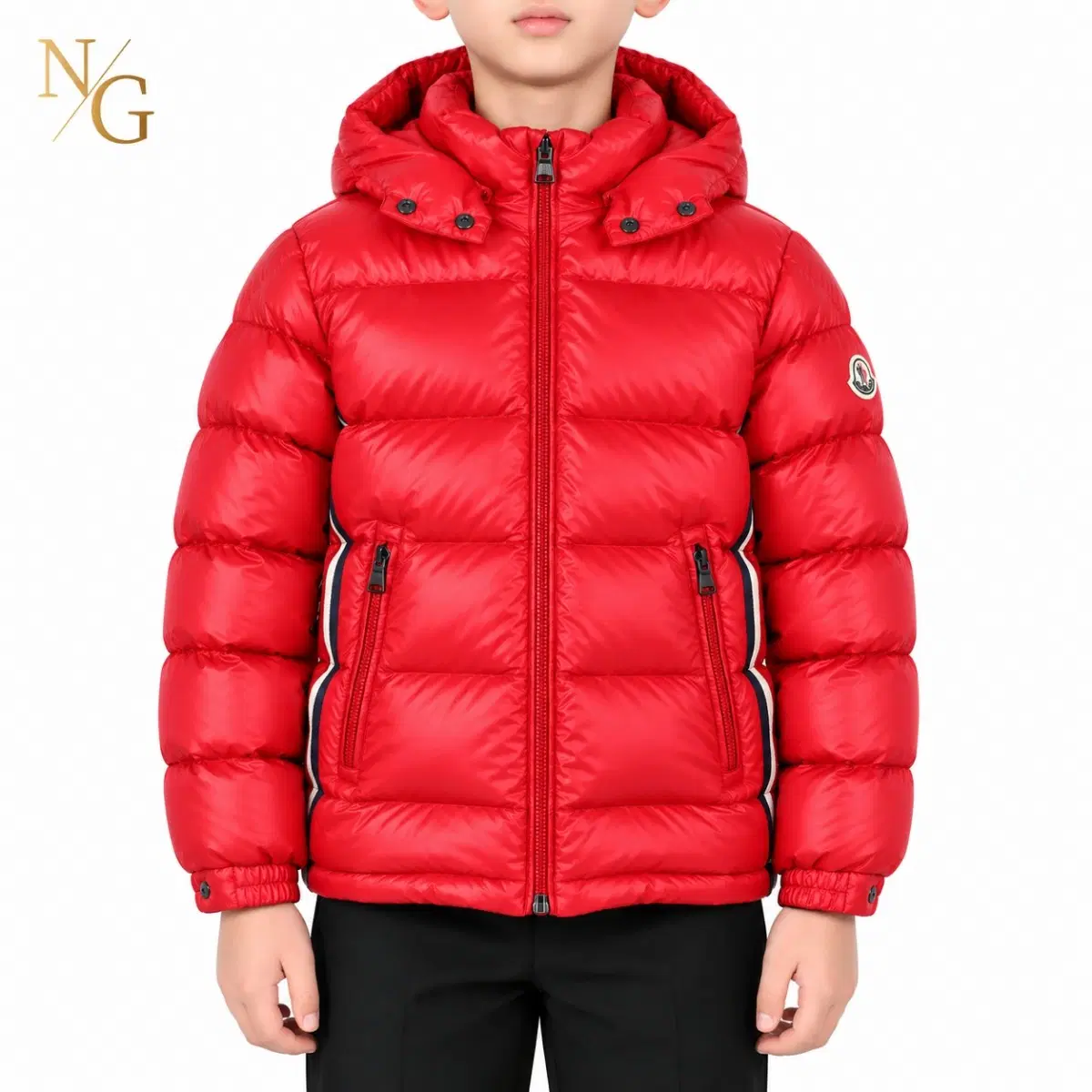 [정품/당일출고] 몽클레어 키즈 뉴 가스토넷 패딩 점퍼 레드 10Y / 140cm