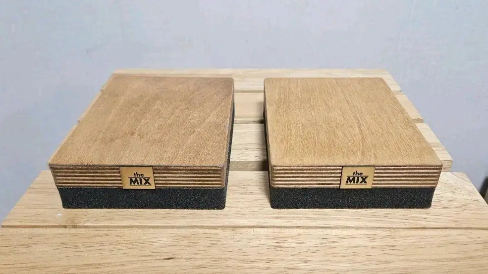 The MIX 더믹스 ST-1114 미니 스피커 방진 스탠드 방진 패드
