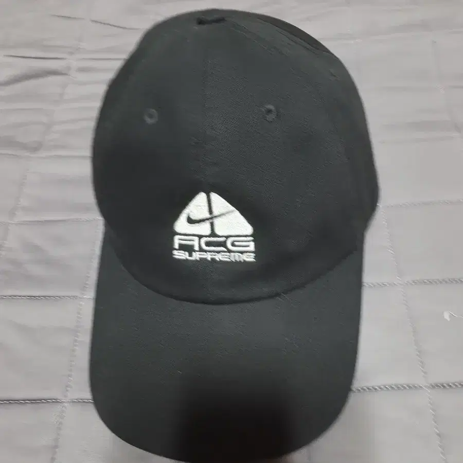 슈프림 x 나이키 ACG 데님 6-패널 캡 블랙 - 22FW 볼캡