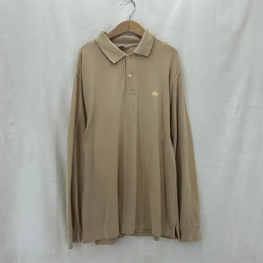 [BROOKS BROTHERS] OLD 브룩스브라더스 자수 롱슬리브 폴로셔츠