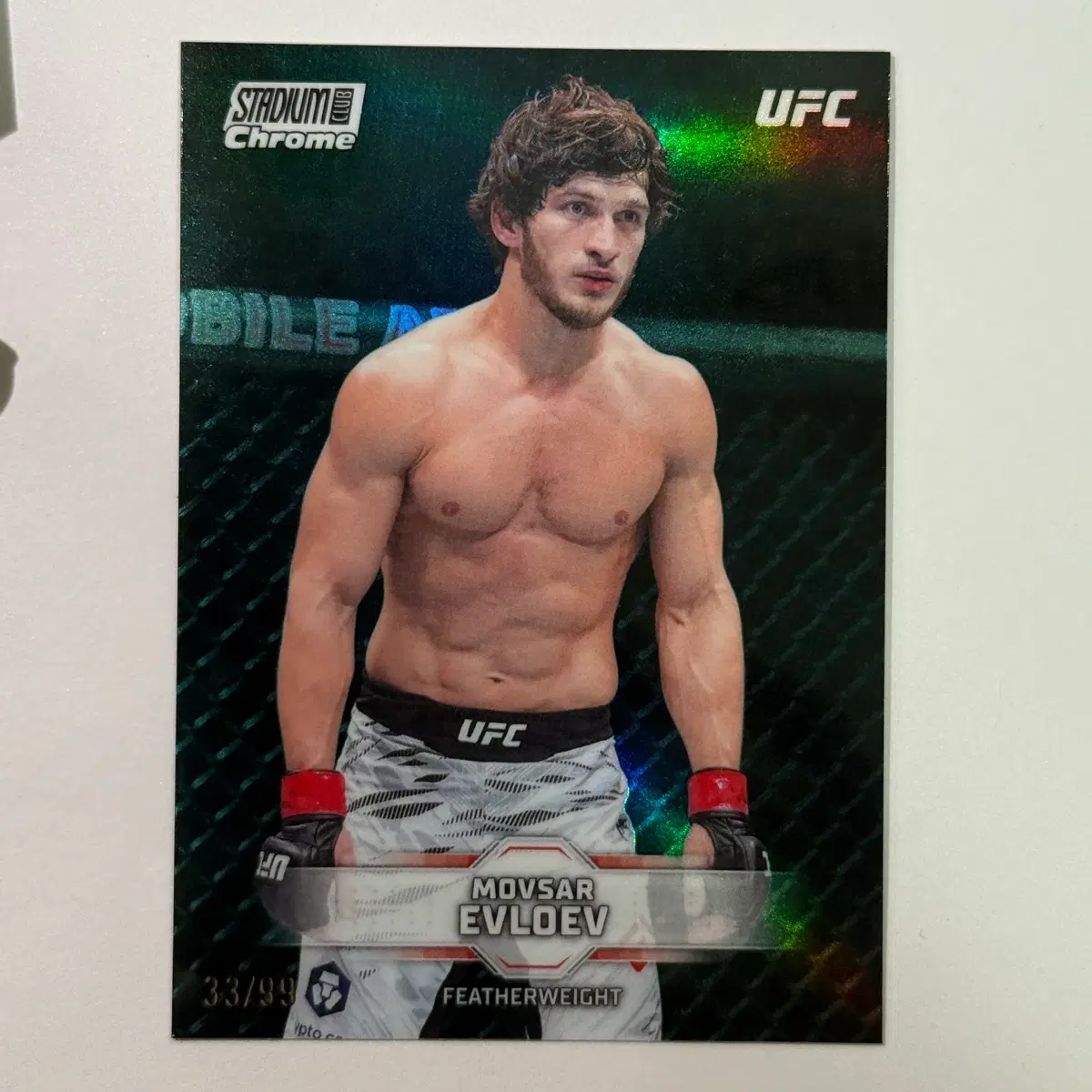 [한정] UFC 페더급 모브사르 에블로예프 99한정 스타디움 UFC 카드