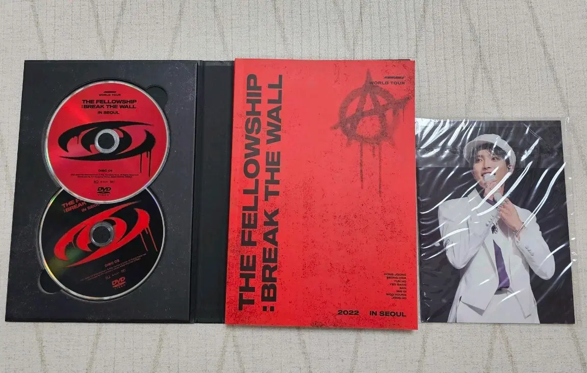 에이티즈 브렠더월 콬서트 DVD
