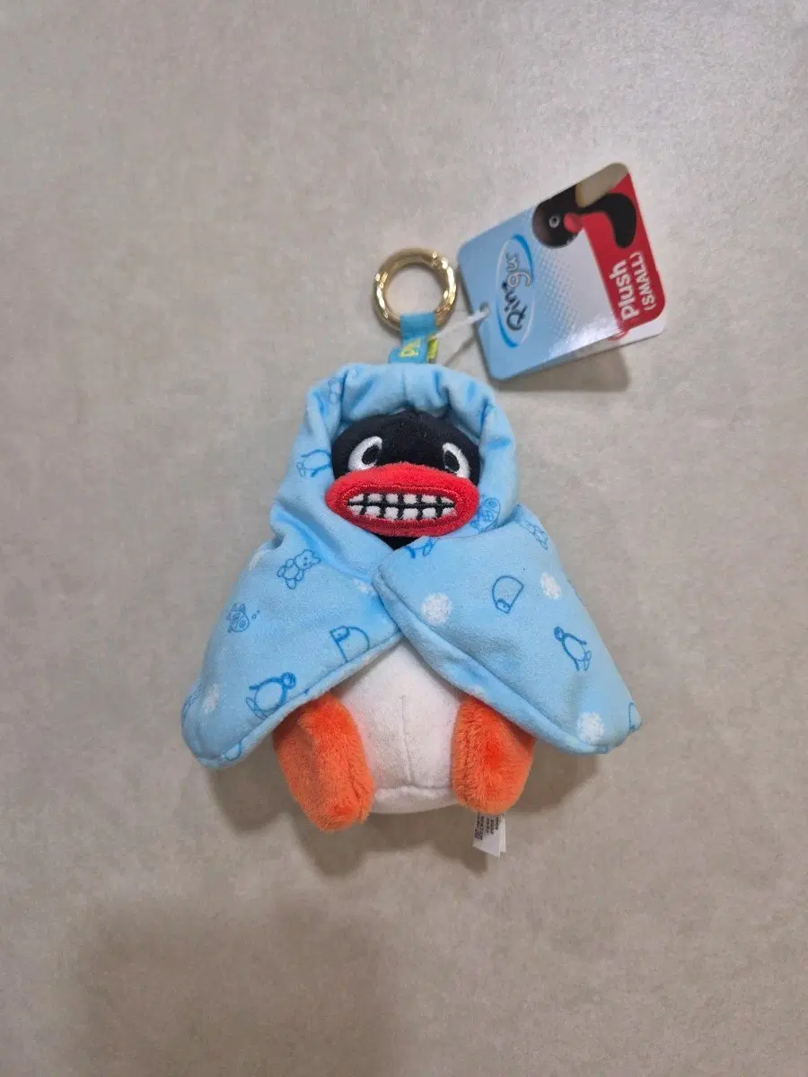 환자 핑구 인형 키링 10cm