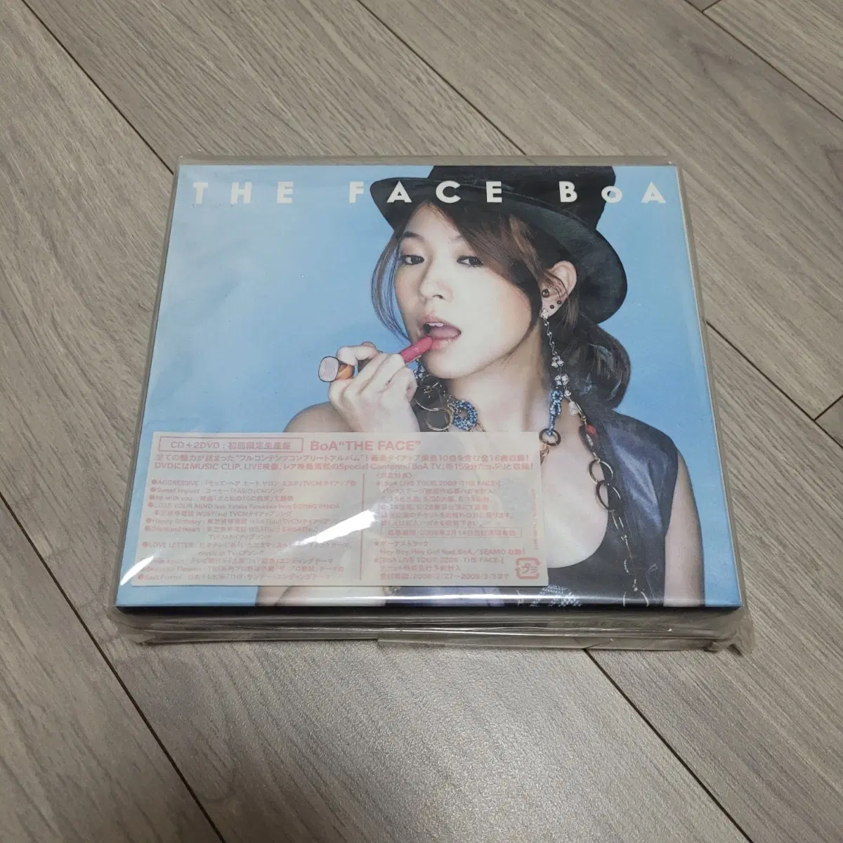 BoA THE FACE CD+2DVD 초회한정반 미개봉