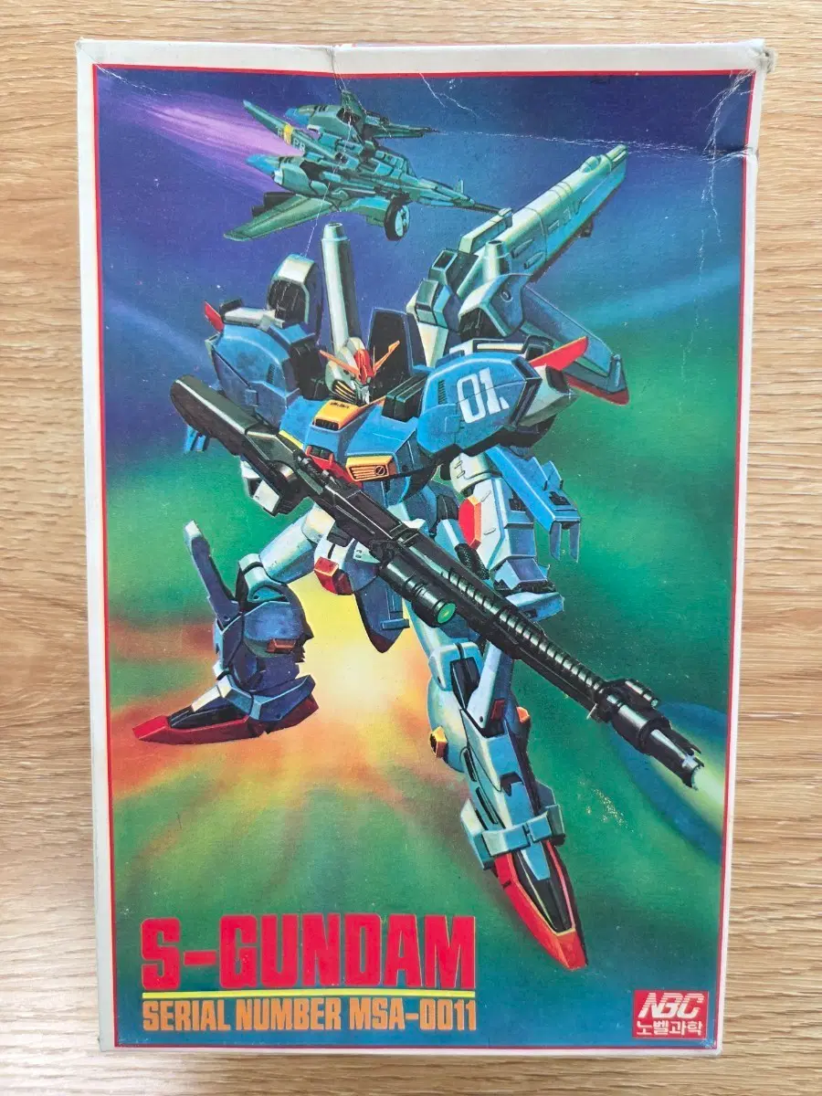 [고전완구] NBC 노벨과학 S-건담(S-GUNDAM / MSA-0011) - S.F 공상과학 시리즈 No.5