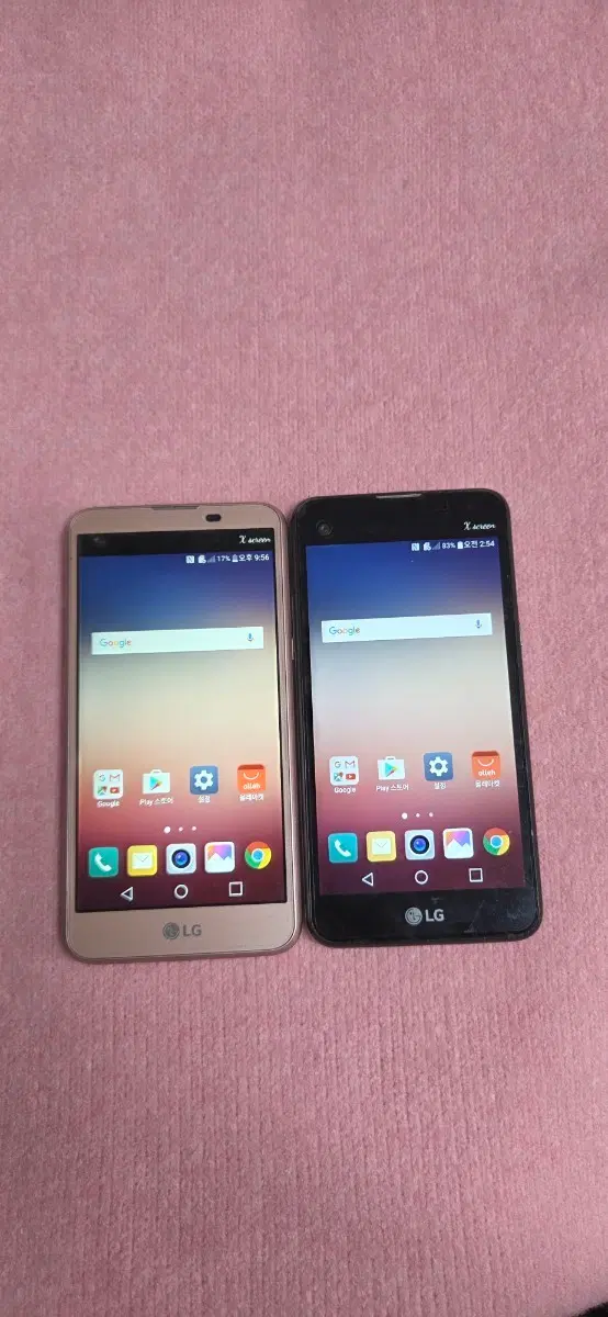 LG-F650K LG-F650L X스크린 정상