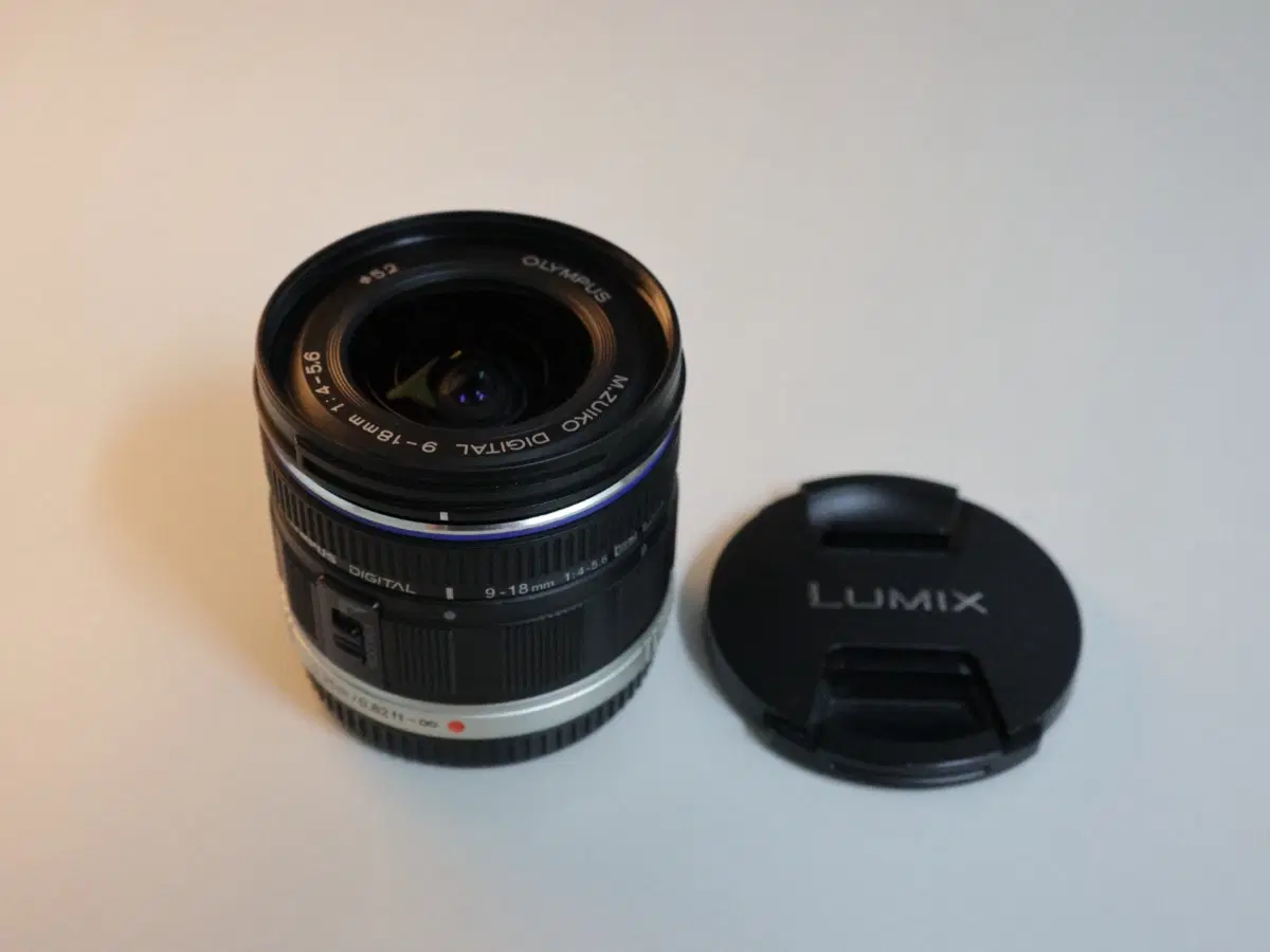 올림푸스 9-18mm F4.0-5.6 마포 렌즈