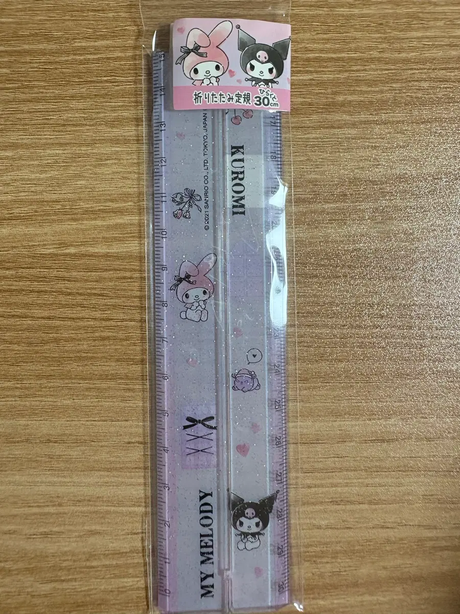 산리오 마이멜로디 쿠로미 자 30cm