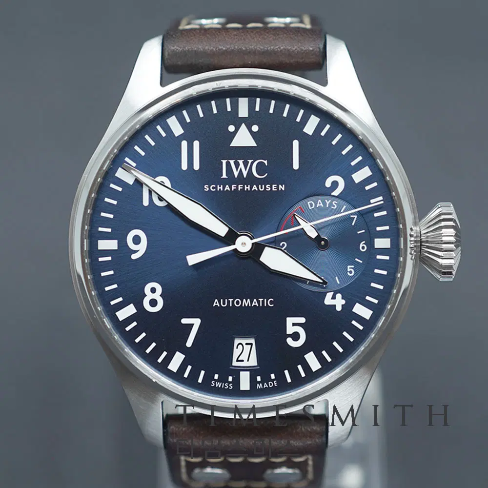 [IWC] 빅 파일럿 어린왕자 에디션 스틸 블루 다이얼 IW501002