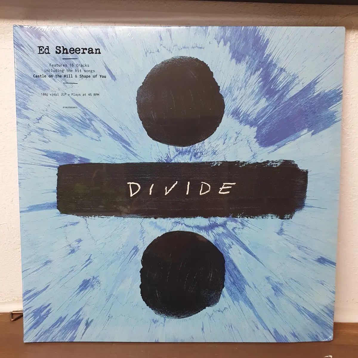 미개봉  에드 시런 앨범 DIVIDE 2 LP 2017 발매반