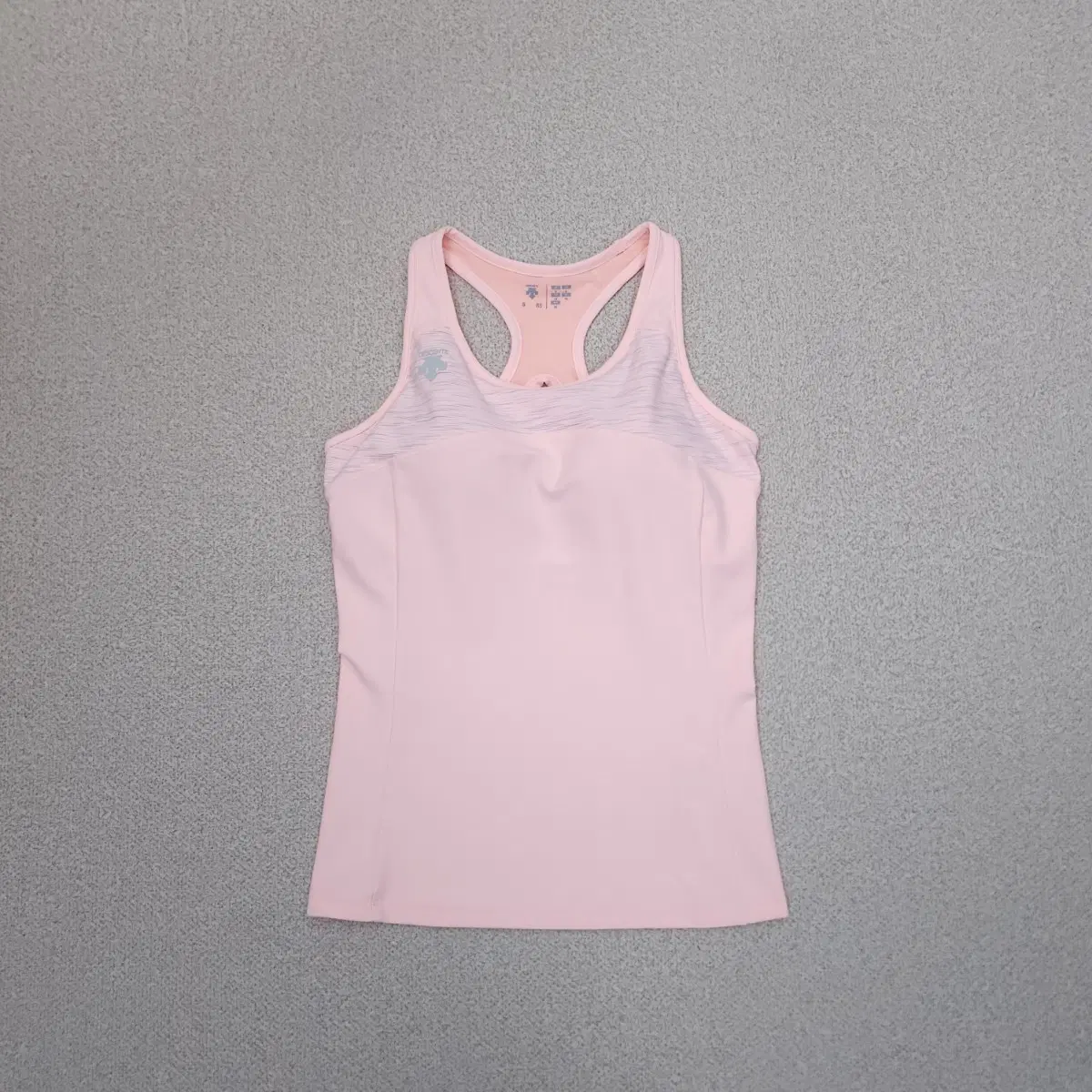 (85)데상트 여성 민소매 나시 브라탑 운동티 W5095