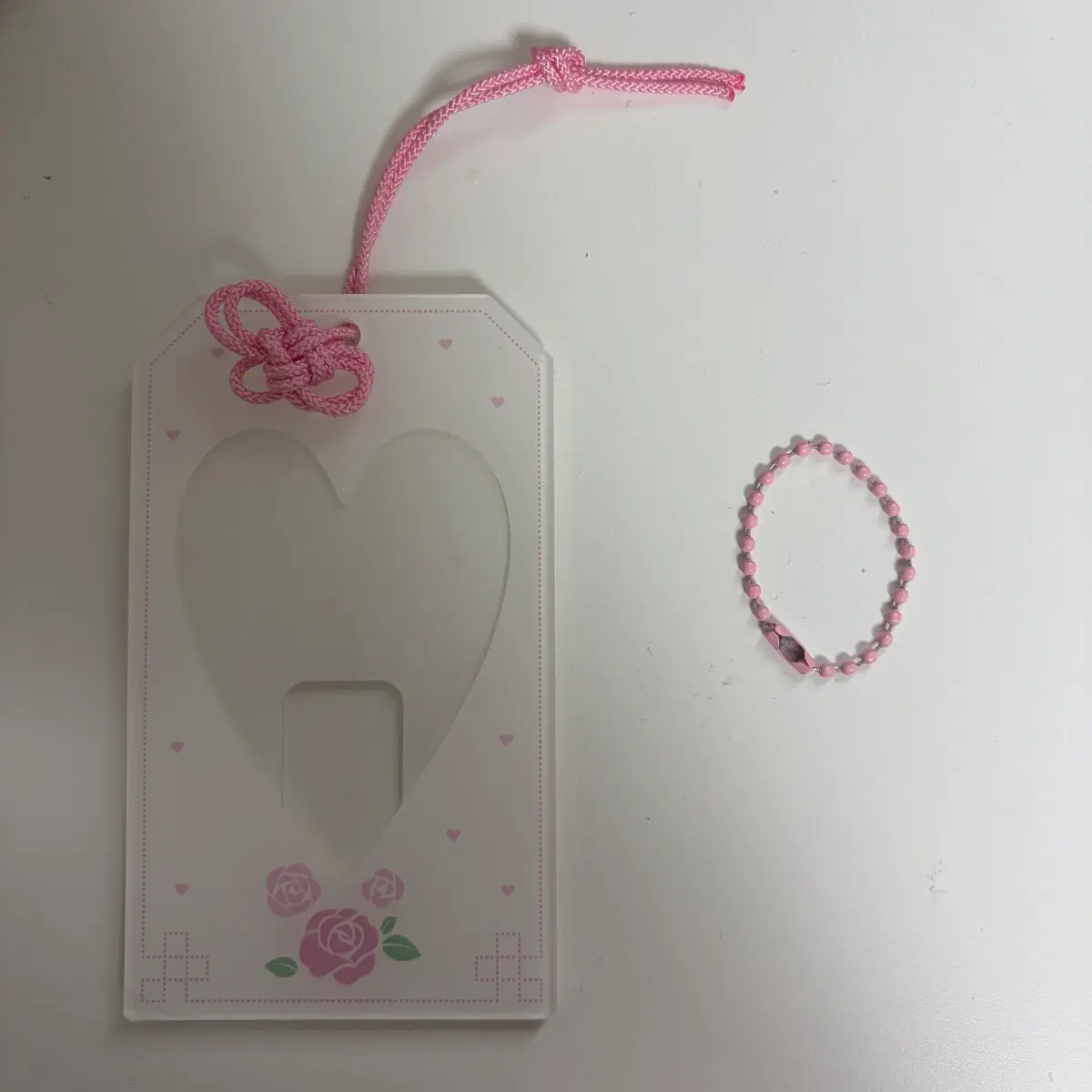 해결사무소님 오마모리 포카홀더 하트