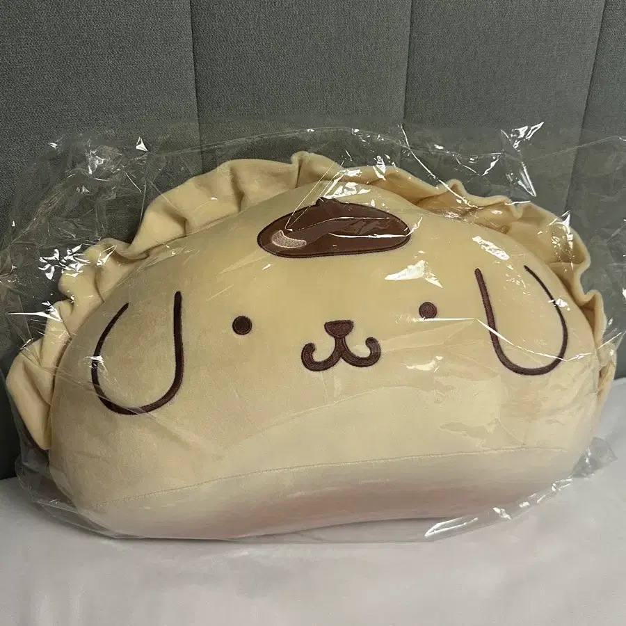 폼푸 폼폼푸린 와앙만두 조금탄 교자 쿠션 인형