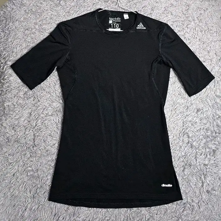(X3)아디다스 테크핏 블랙 2XL