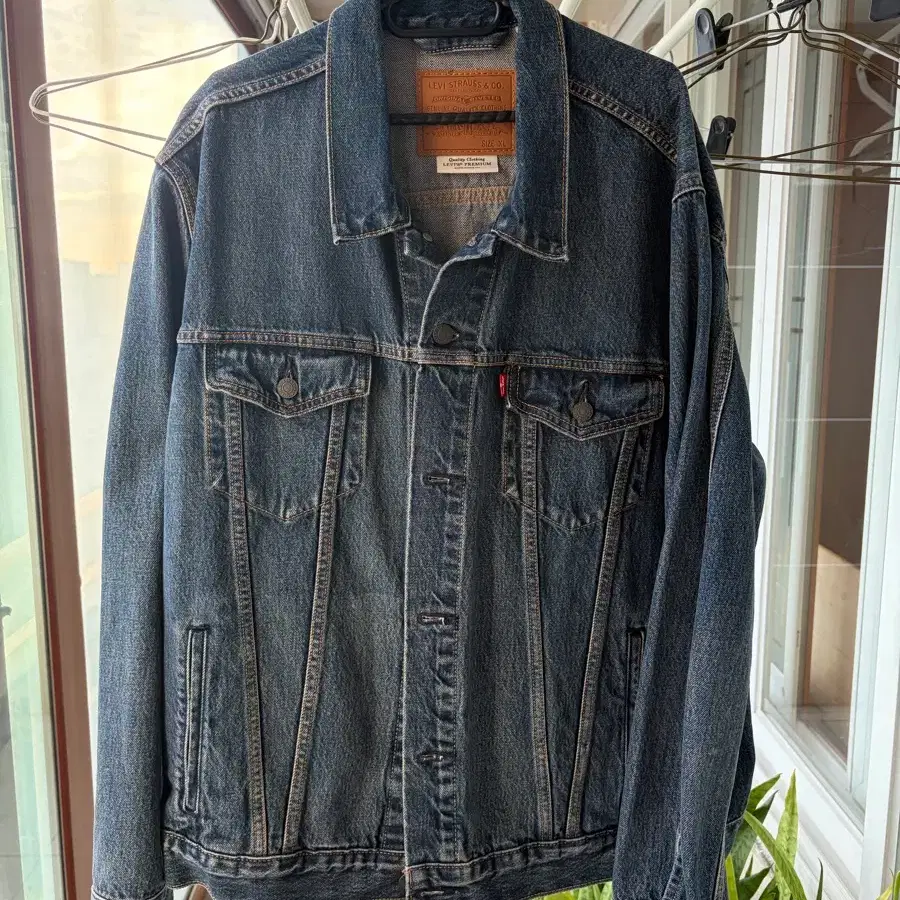 리바이스 진청 데님자켓