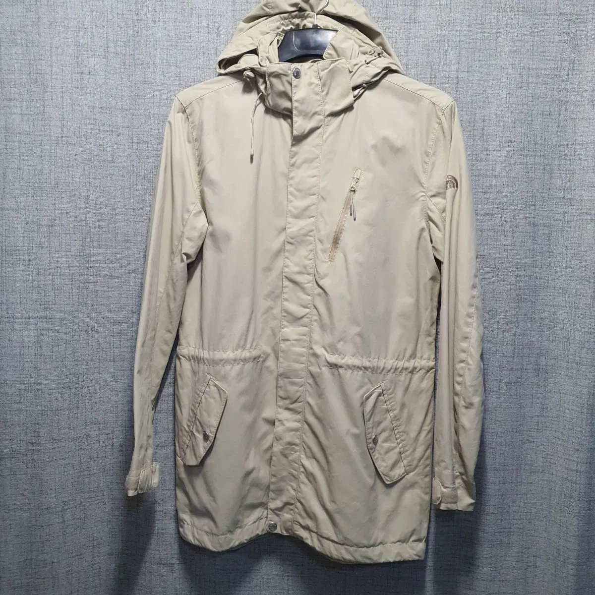 노스페이스 바람막이 자켓 베이지 L