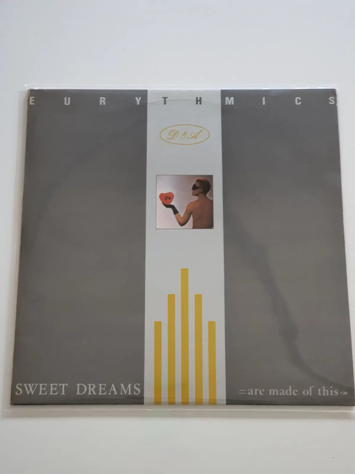 Eurythmics 유리스믹스 LP / Sweet Dreams/EX+연한변색 소리괜찮,MINT/가사지
