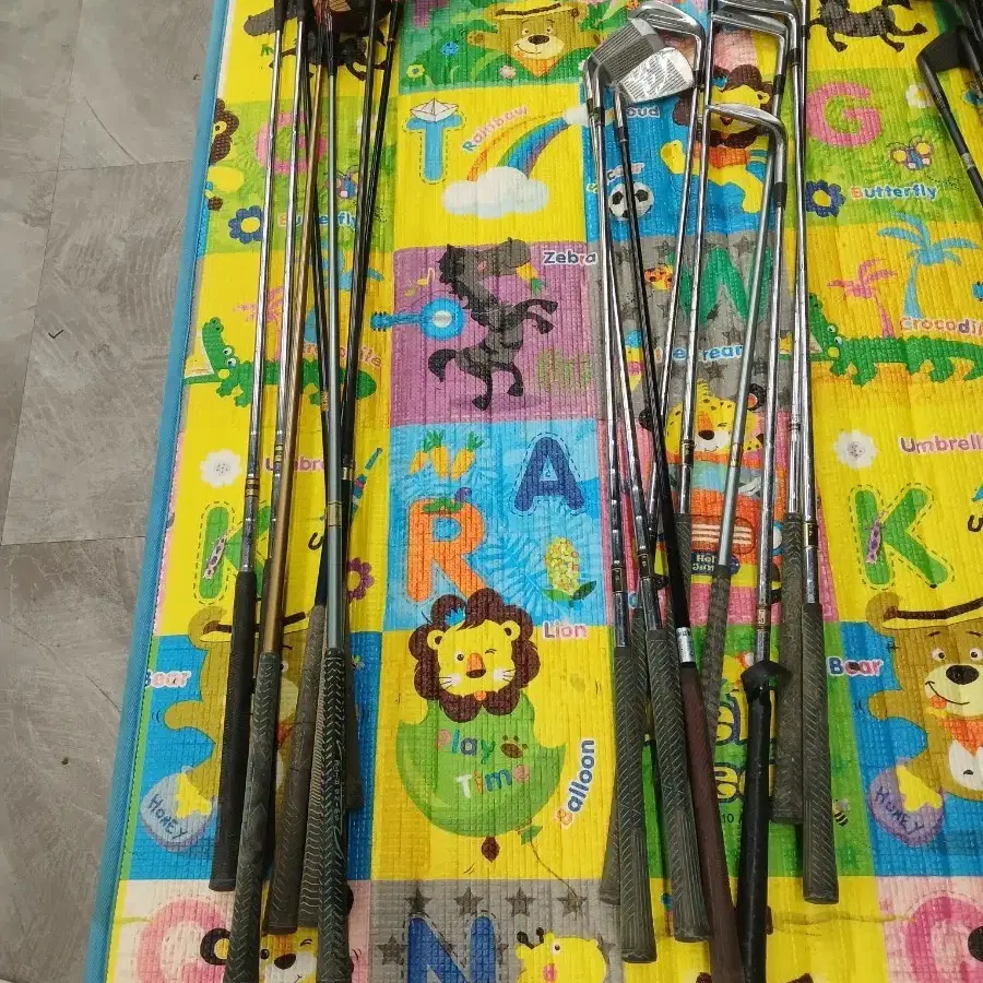 골프클럽 아이언세트 우드 골프백 3개 일괄 정리 입문 연습용