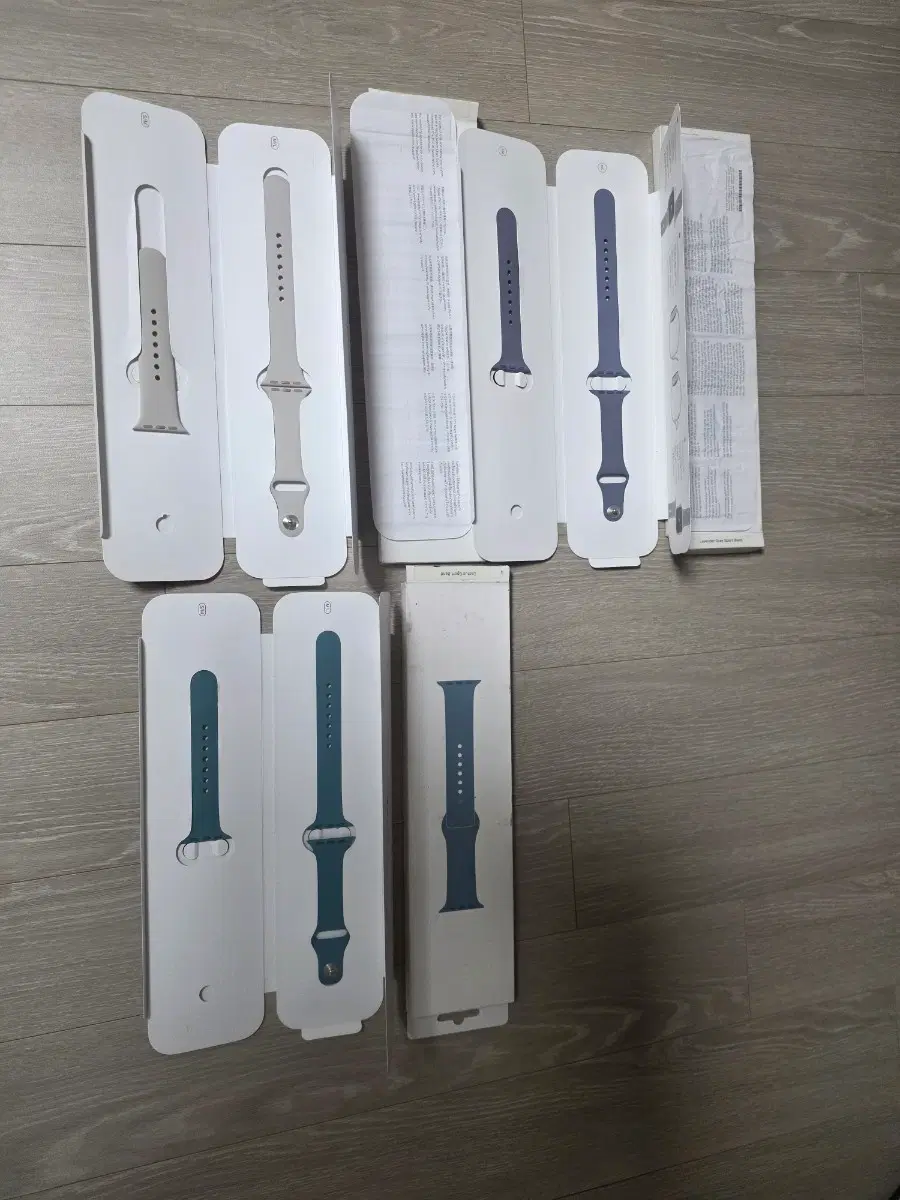 애플워치 40mm 정품 실리콘밴드