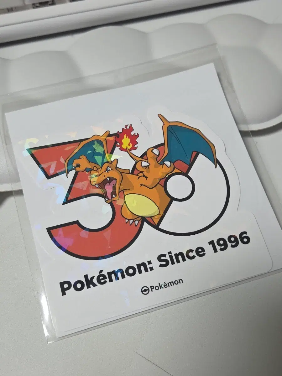 포켓몬 30주년 스티커 리자몽