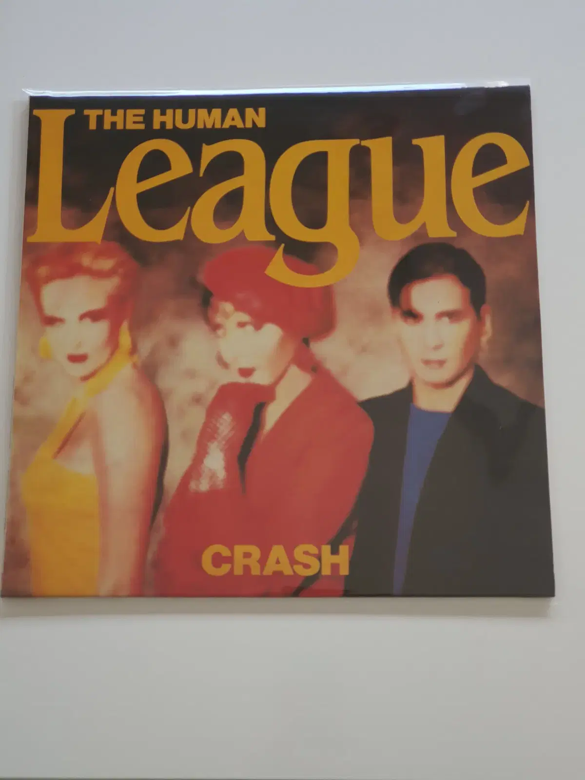 The Human League 휴먼 리그 LP / CRASH/MINT,NM-/가사지