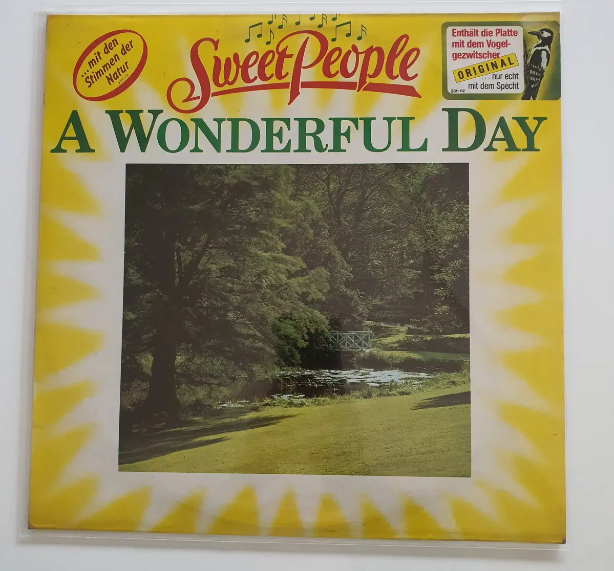 Sweet People 스위트 피플 LP / A WONDERFUL DAY/EX+