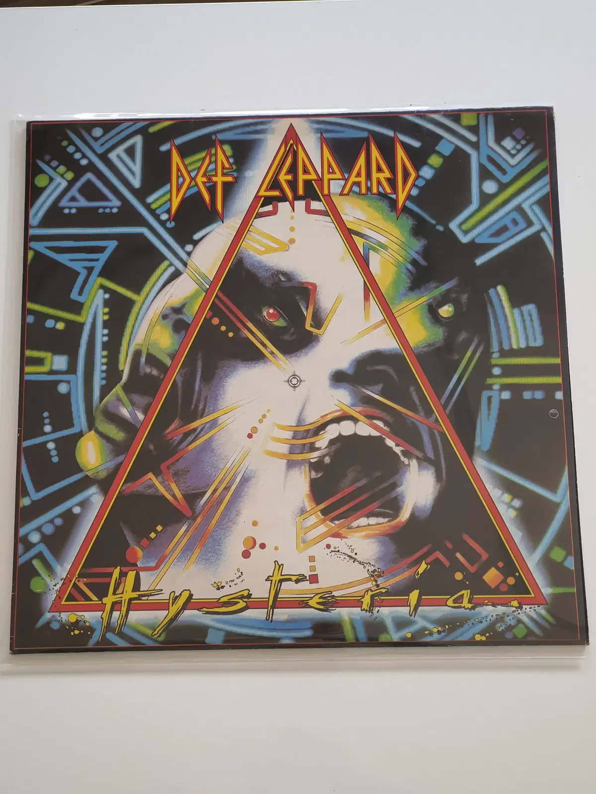 Def Leppard 데프 레퍼드 LP / Hysteria/MINT/가사지