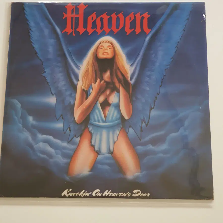 Heaven 헤븐 LP / Knockin On Heaven's Door/EX+,MINT부분얼룩 소리무관/가사지