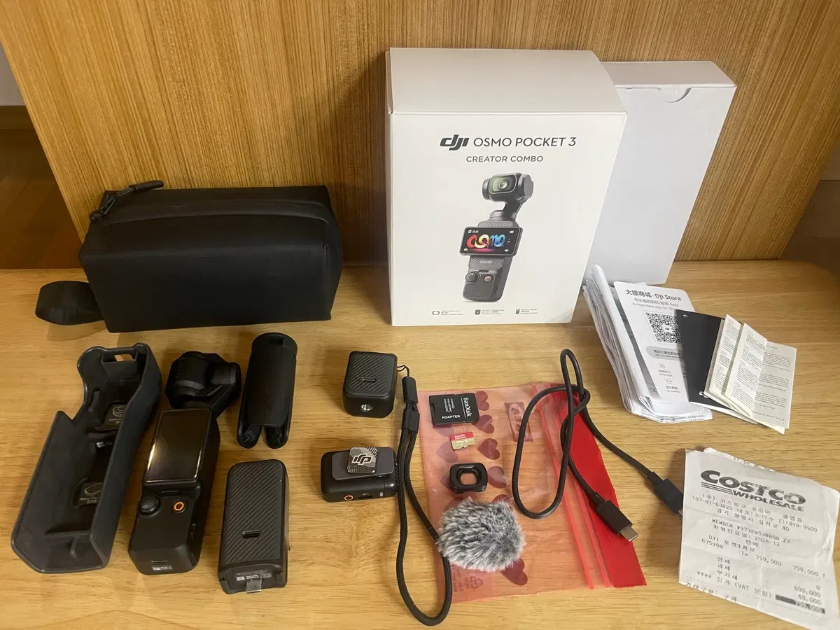 DJI 오즈모 포켓 3 크리에이터 콤보