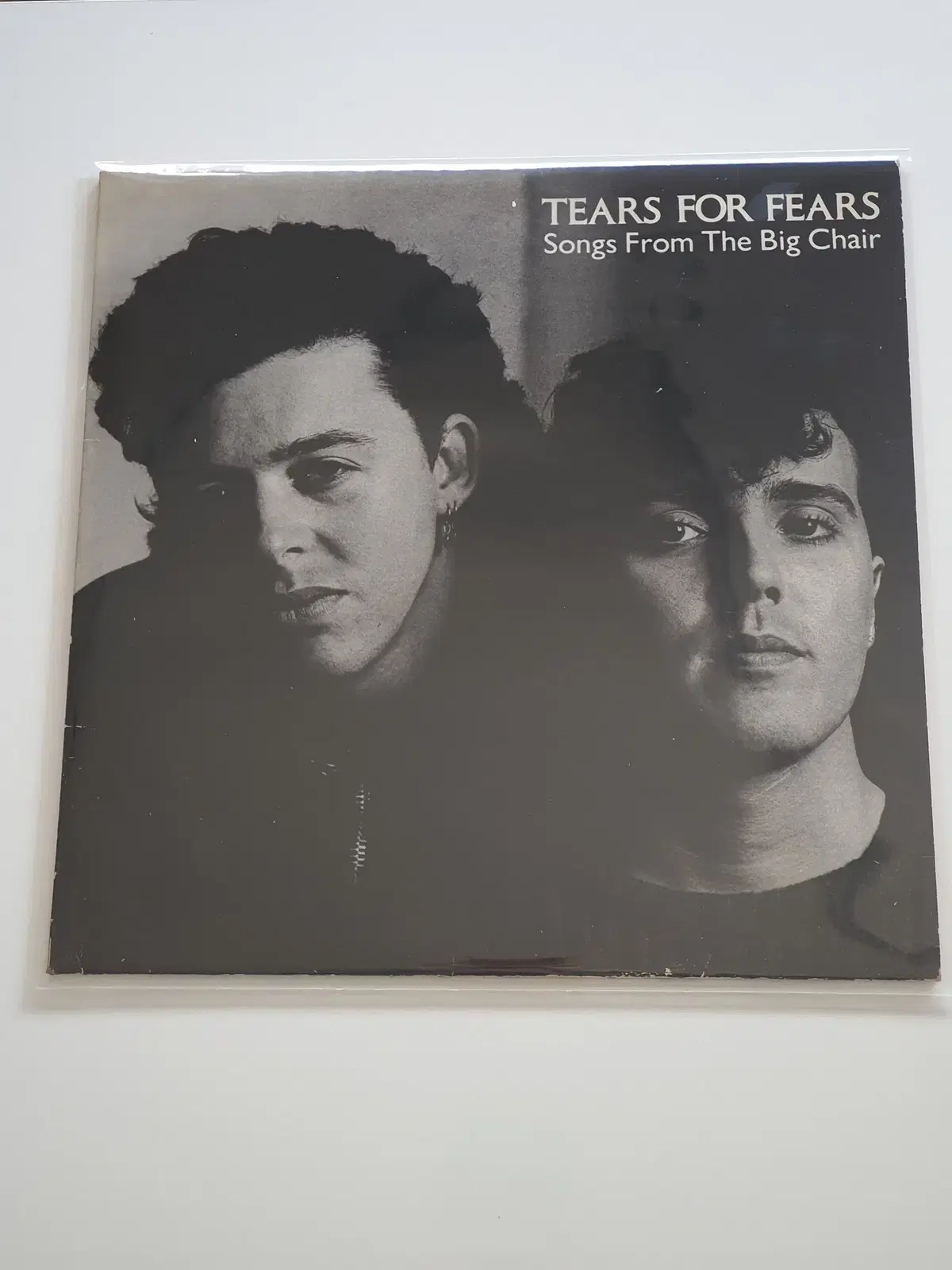Tears For Fears 티어스 포 피어스 LP / Songs From The Big Chair/MINT/가사지