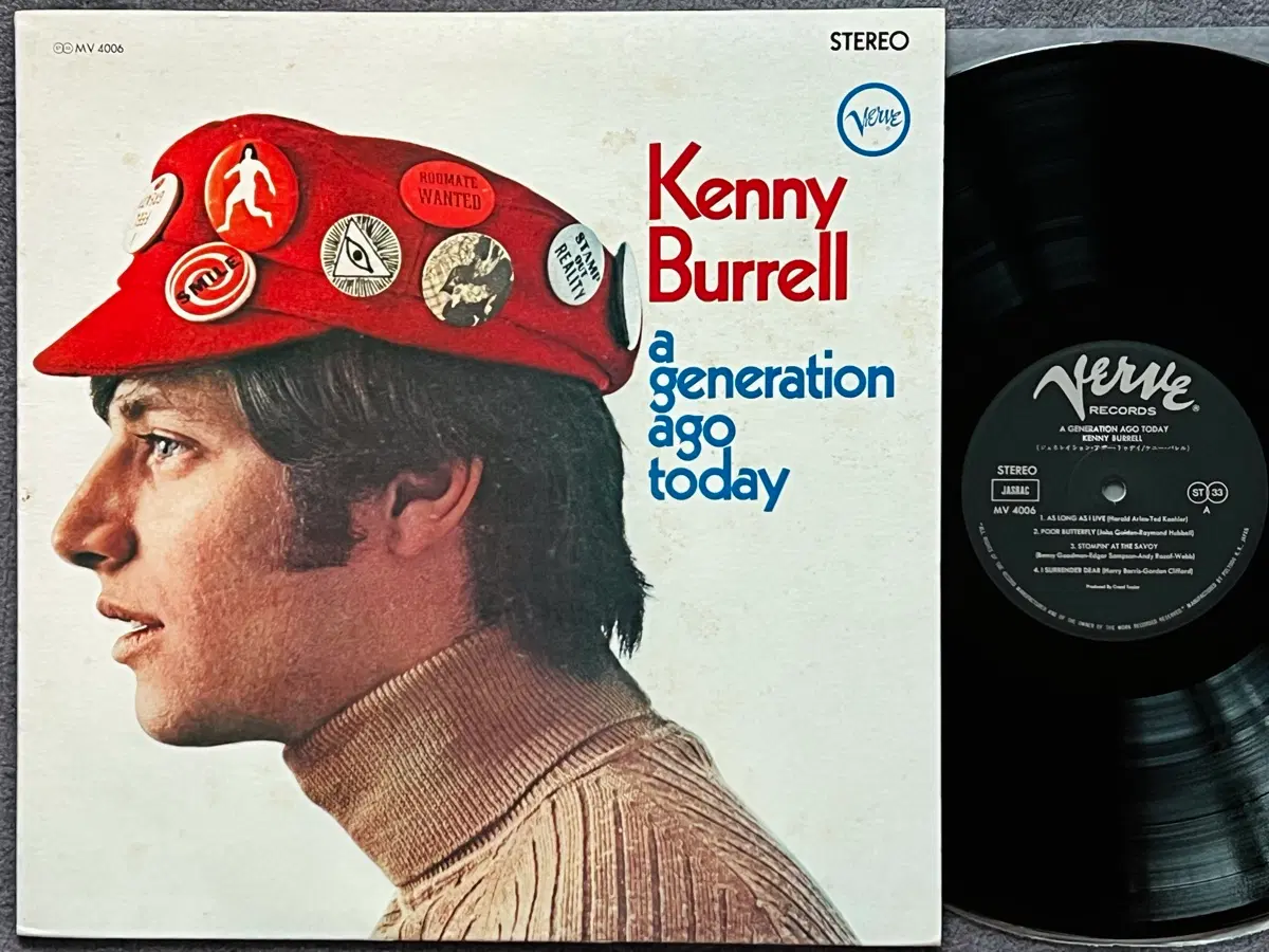LP : Kenny Burrell - A Generation Ago Today