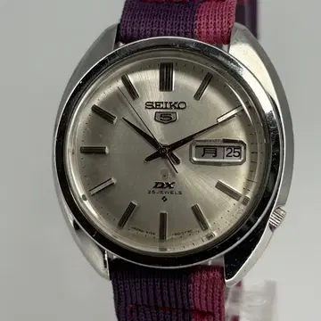 OH 완료 SEIKO5 DX 세이코 파이브 68년제 자동 감기 손목시계 방풍 교환 완료