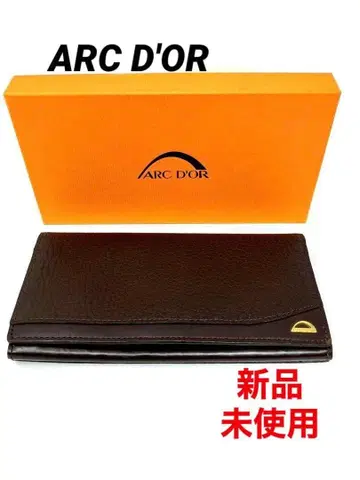 하자품 새상품 ARC D'OR 아크도르 장지갑 브라운