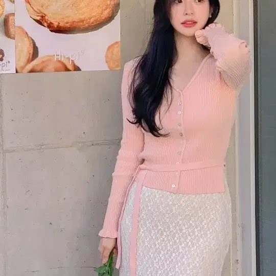 택 있는 새제품>밀크코코아 애브니 니트