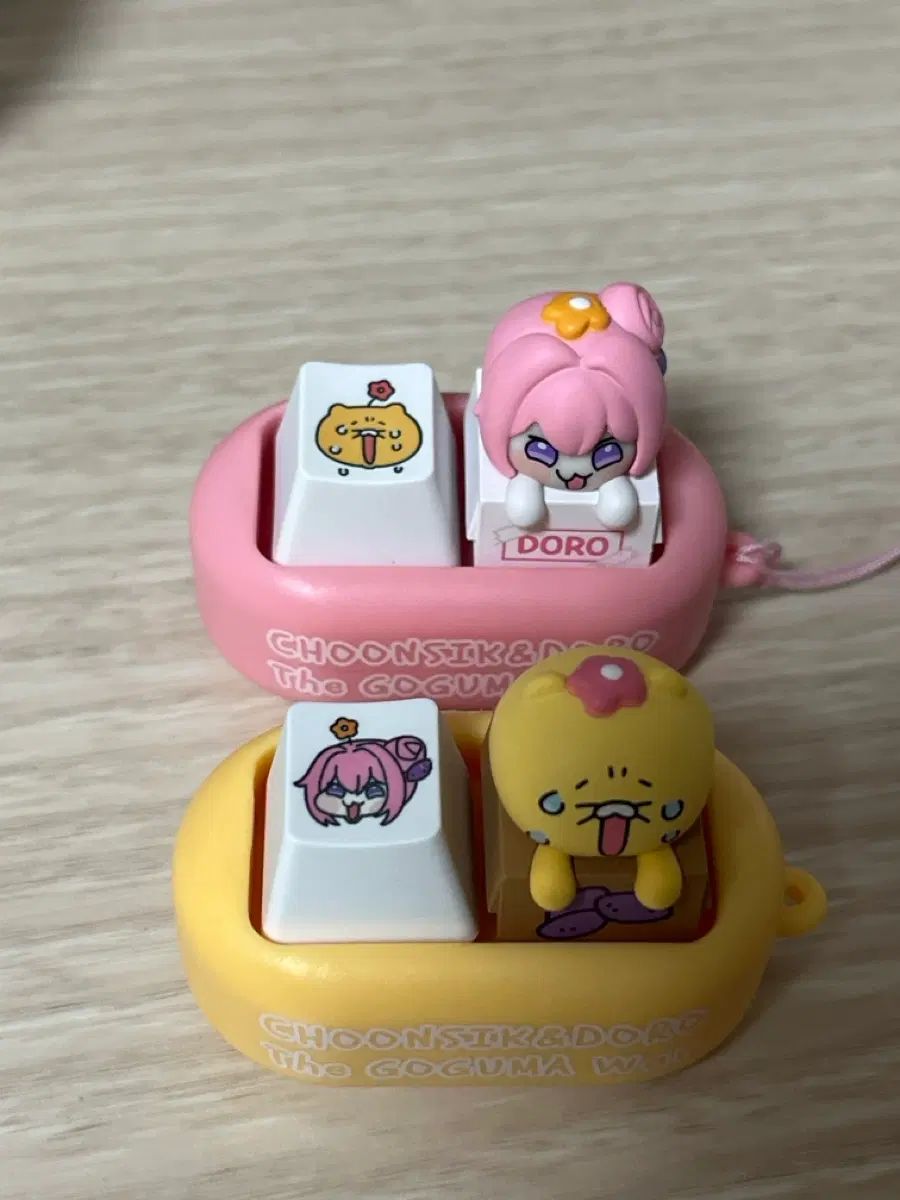 춘식이 니케 도로 키캡 클릭커 세트