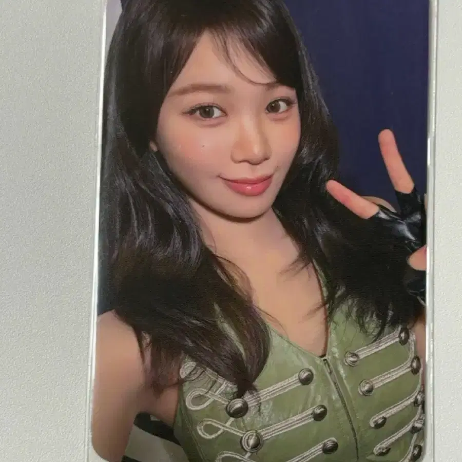 르세라핌 위드뮤 럭드 럭키드로우 포카 김채원