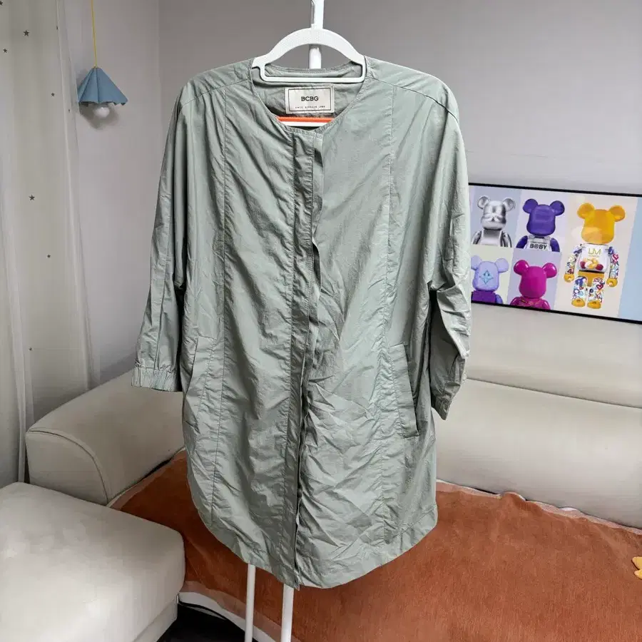 bcbg 롱 바스락자켓