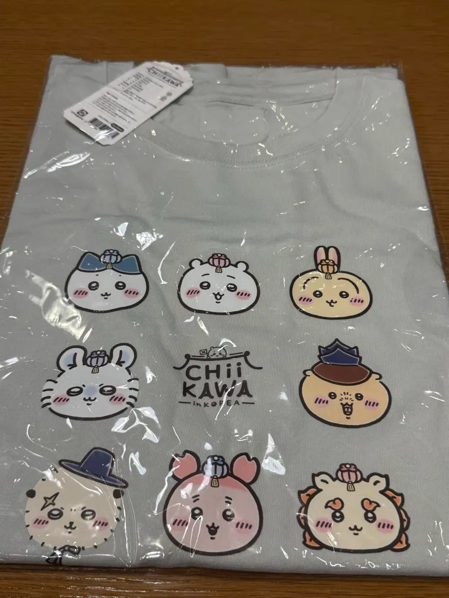 용산 치이카와 한복 시리즈 반팔 티셔츠 프리사이즈