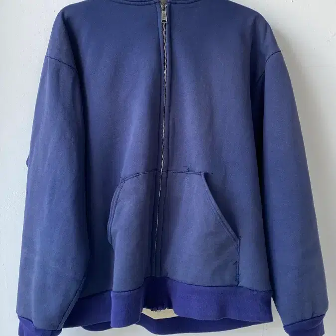 빈티지 90s 칼하트 써멀 후드 집업 네이비 2XL