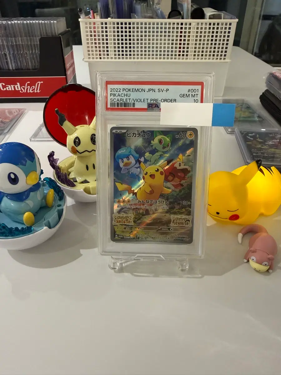 포켓몬 TCG 피카츄 P 스칼렛&바이올렛 프로모 카드 (일어판) 001/SV-P PSA10