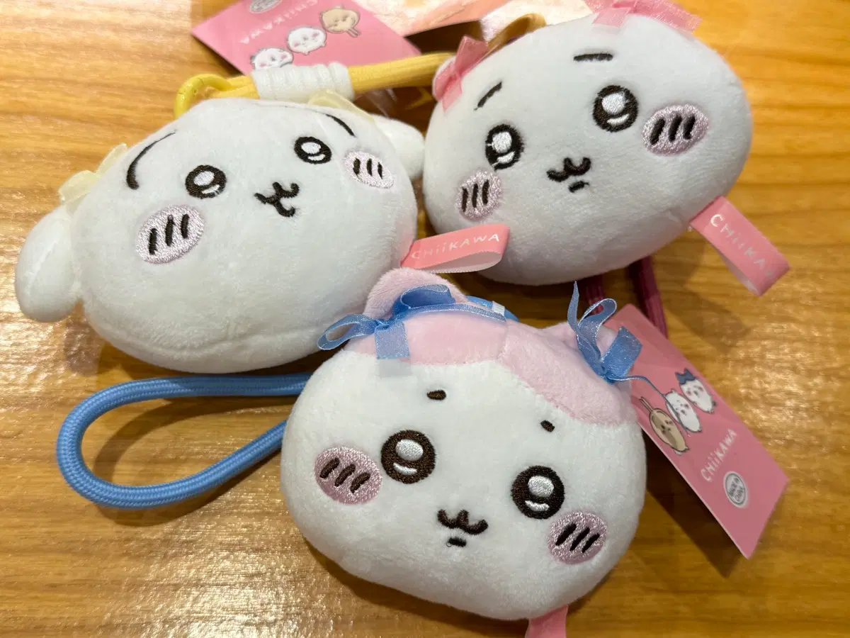 치이카와 페이스 리본 치이카와 우사기 하치와레 먼작귀