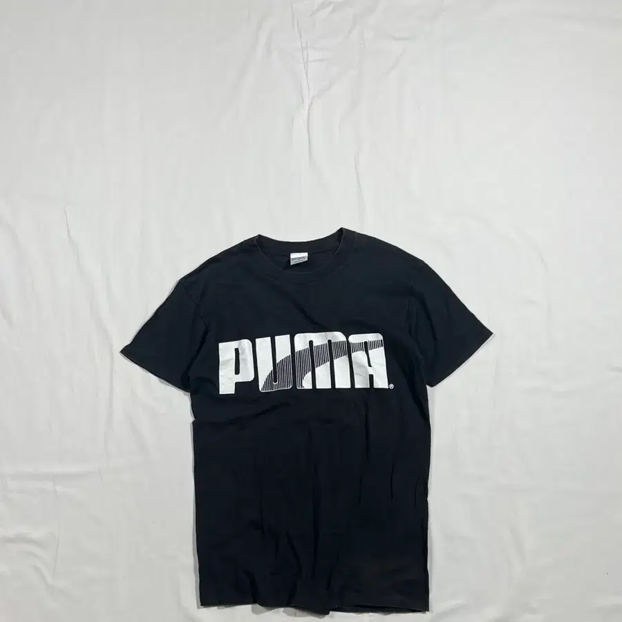 90s 푸마 퓨마 puma 스펠아웃 프린트 반팔티