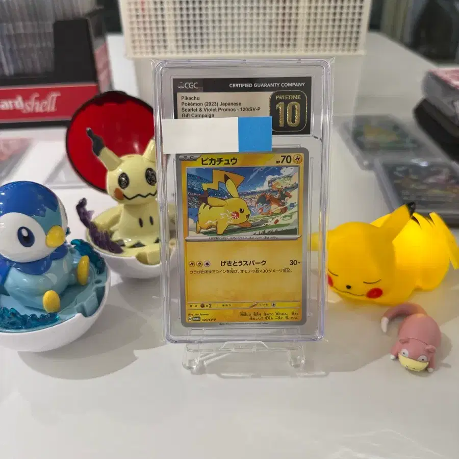 포켓몬 TCG 피카츄 P 스칼렛&바이올렛 프로모 카드 (일어판) 120/SV-P CGC10P
